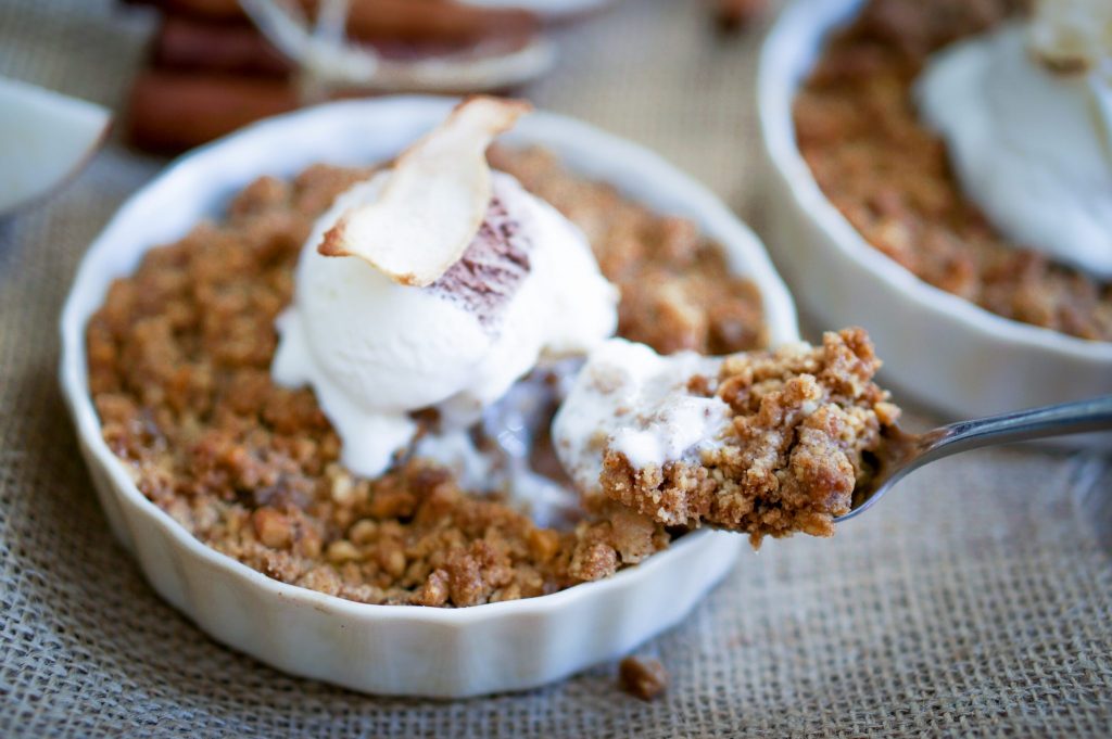 Dessert for breakfast: My Healthy Apple Crisp [low carb/gluten-free ...